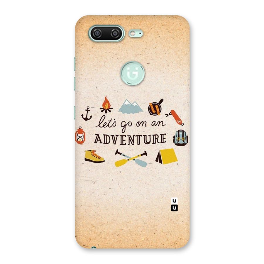 Lets Adventure Life Back Case for Gionee S10