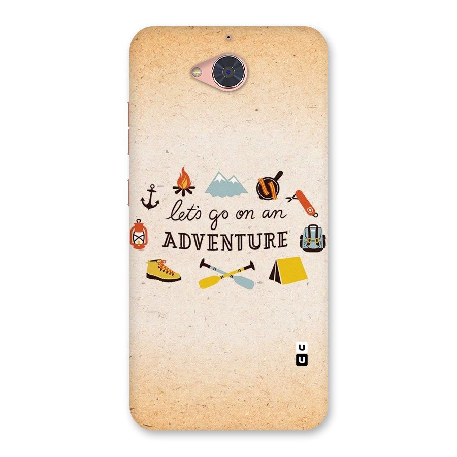 Lets Adventure Life Back Case for Gionee S6 Pro
