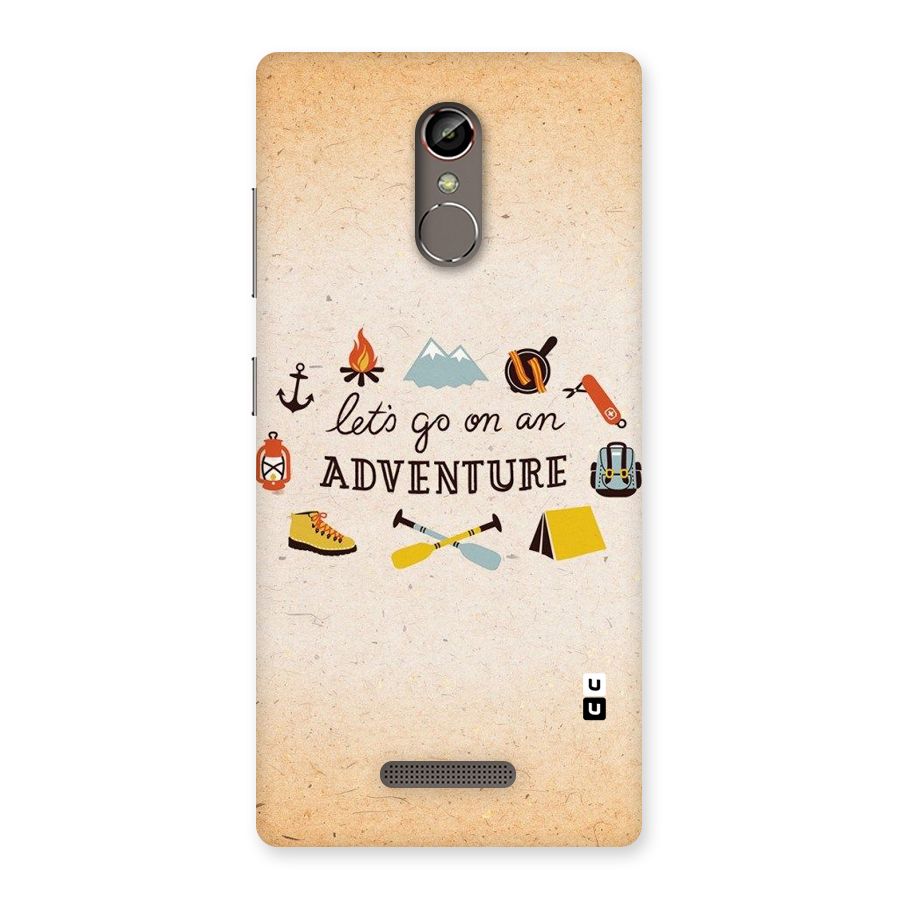 Lets Adventure Life Back Case for Gionee S6s