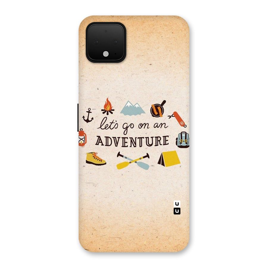 Lets Adventure Life Back Case for Google Pixel 4 XL