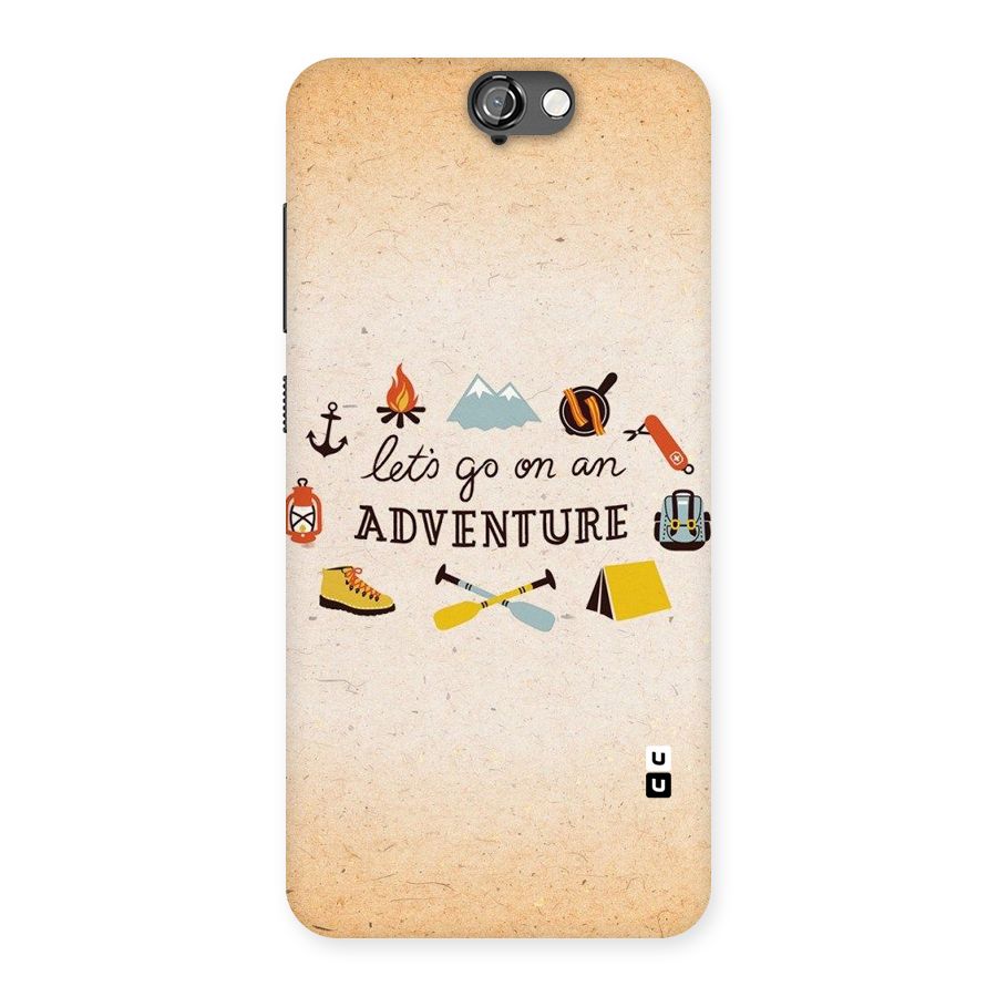 Lets Adventure Life Back Case for HTC One A9
