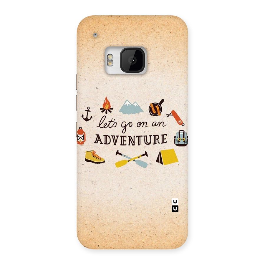 Lets Adventure Life Back Case for HTC One M9