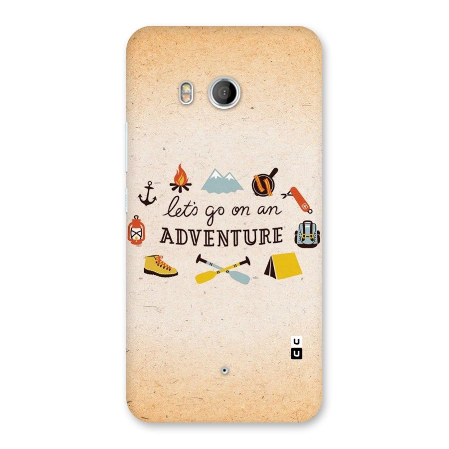 Lets Adventure Life Back Case for HTC U11
