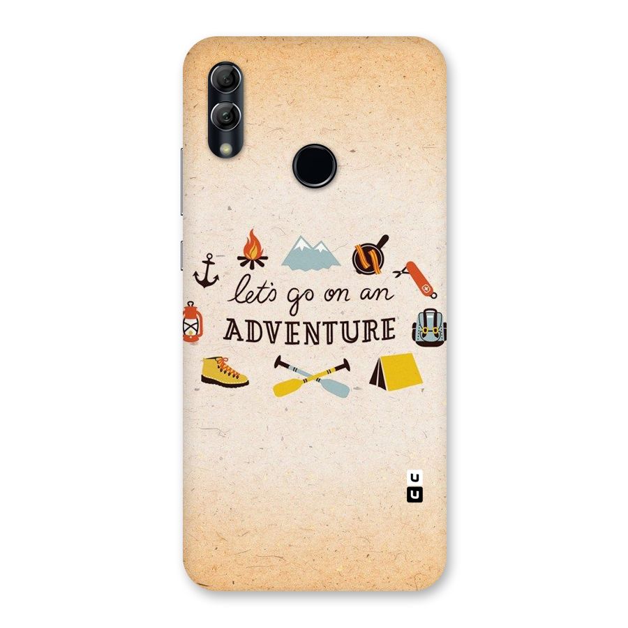 Lets Adventure Life Back Case for Honor 10 Lite