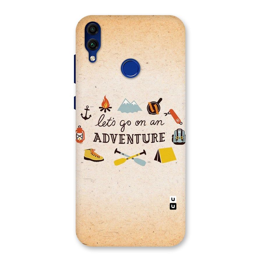 Lets Adventure Life Back Case for Honor 8C