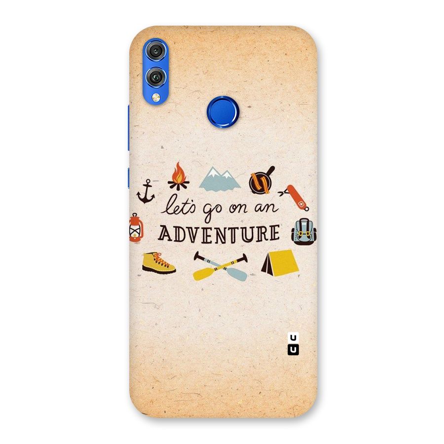 Lets Adventure Life Back Case for Honor 8X