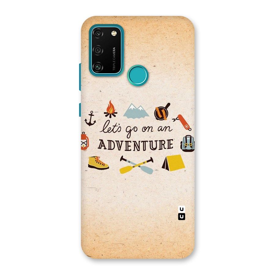 Lets Adventure Life Back Case for Honor 9A
