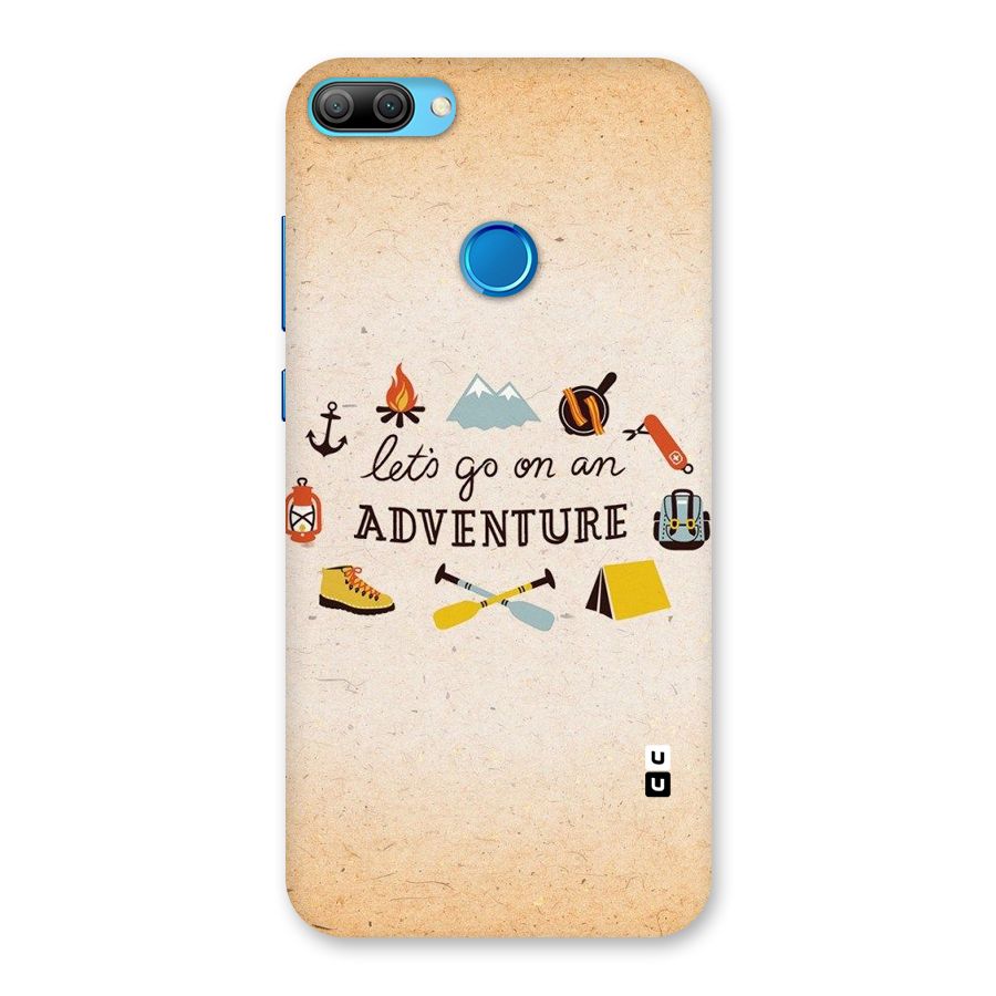 Lets Adventure Life Back Case for Honor 9N