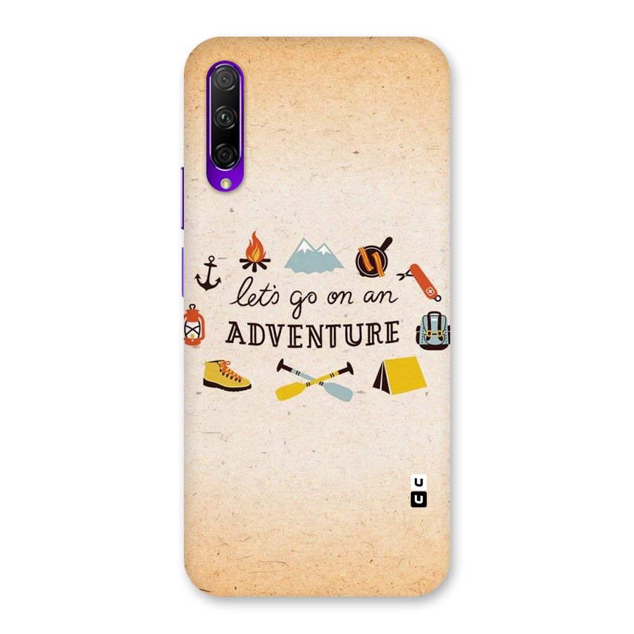 Lets Adventure Life Back Case for Honor 9X Pro