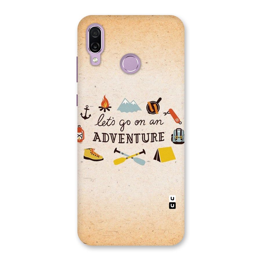 Lets Adventure Life Back Case for Honor Play