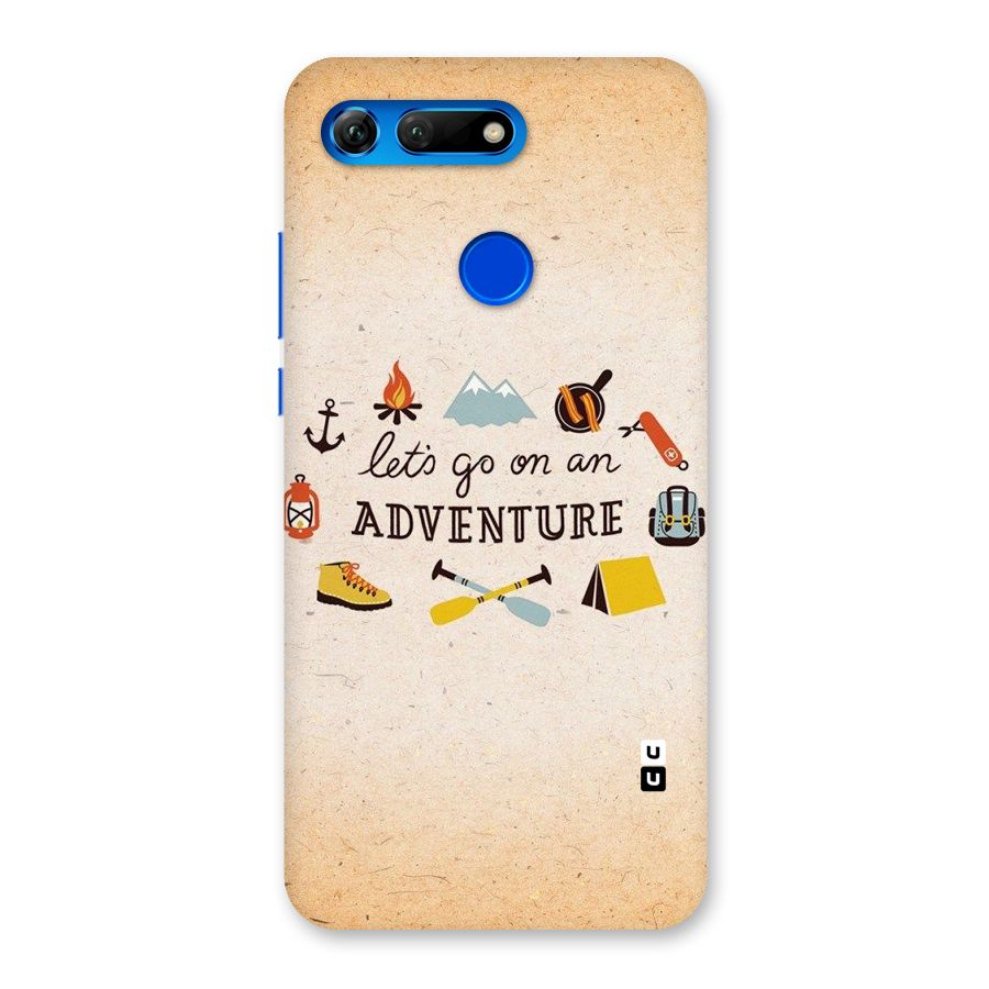 Lets Adventure Life Back Case for Honor View 20