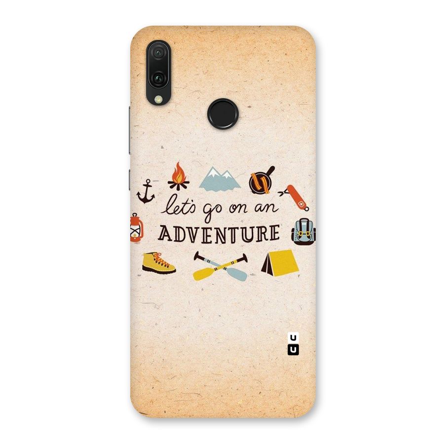 Lets Adventure Life Back Case for Huawei Y9 (2019)