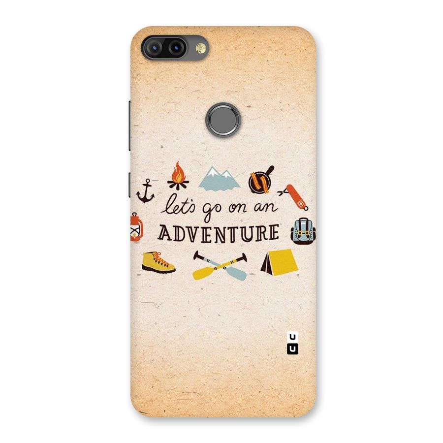 Lets Adventure Life Back Case for Infinix Hot 6 Pro