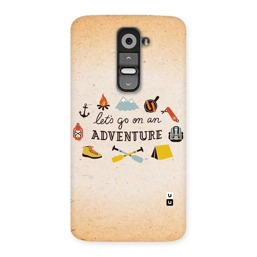Lets Adventure Life Back Case for LG G2