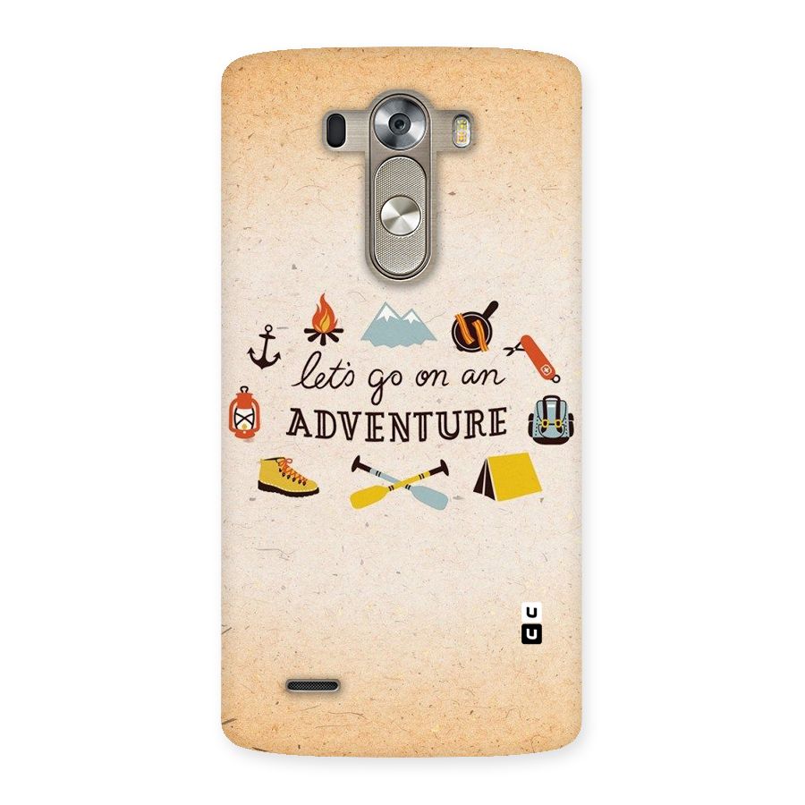 Lets Adventure Life Back Case for LG G3