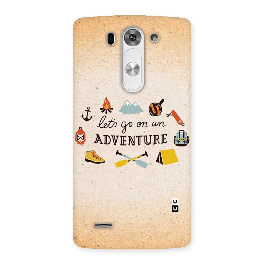 Lets Adventure Life Back Case for LG G3 Mini