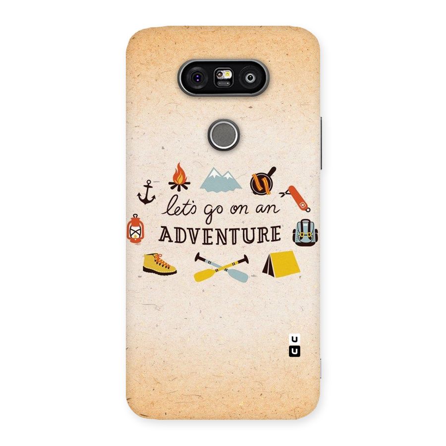 Lets Adventure Life Back Case for LG G5