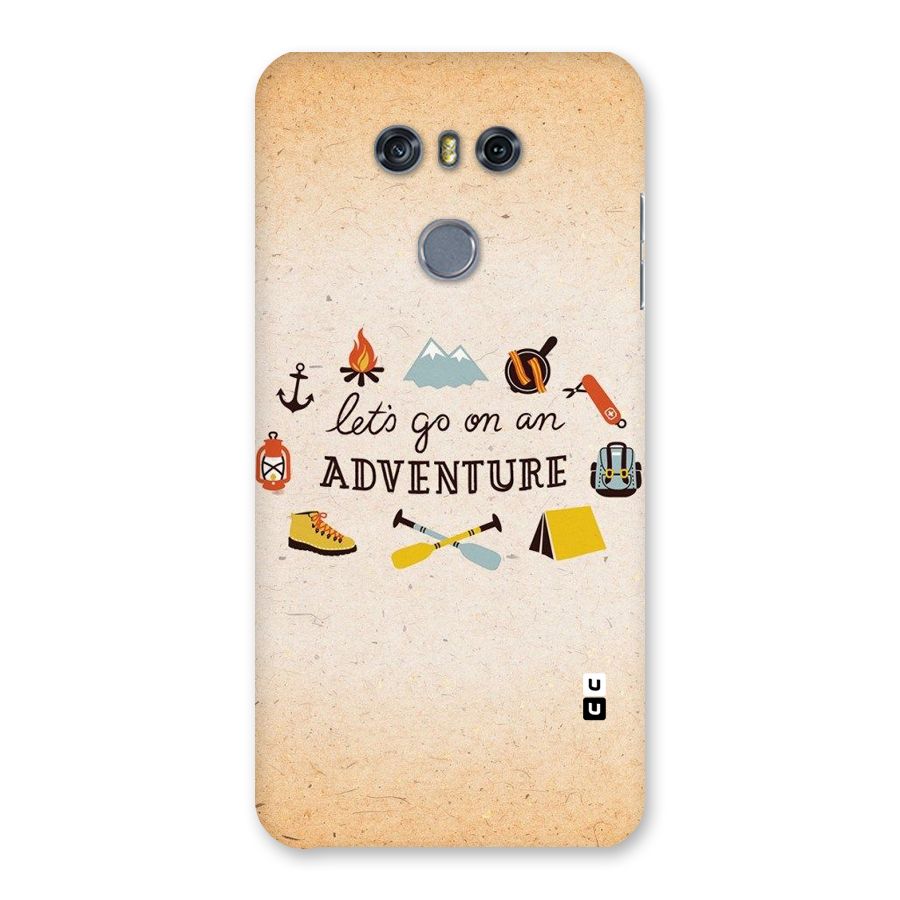 Lets Adventure Life Back Case for LG G6