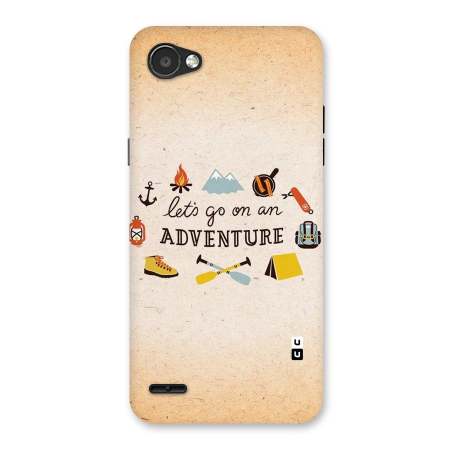 Lets Adventure Life Back Case for LG Q6