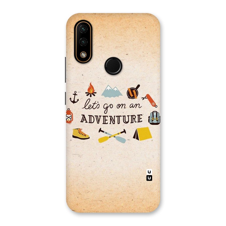 Lets Adventure Life Back Case for Lenovo A6 Note