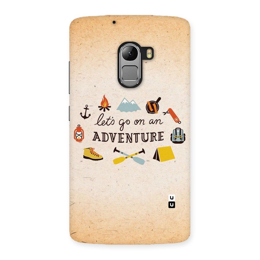 Lets Adventure Life Back Case for Lenovo K4 Note