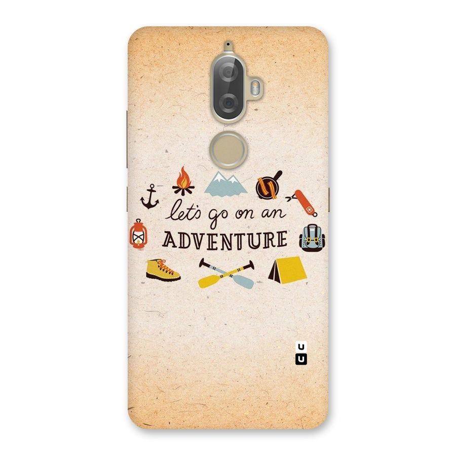 Lets Adventure Life Back Case for Lenovo K8 Plus