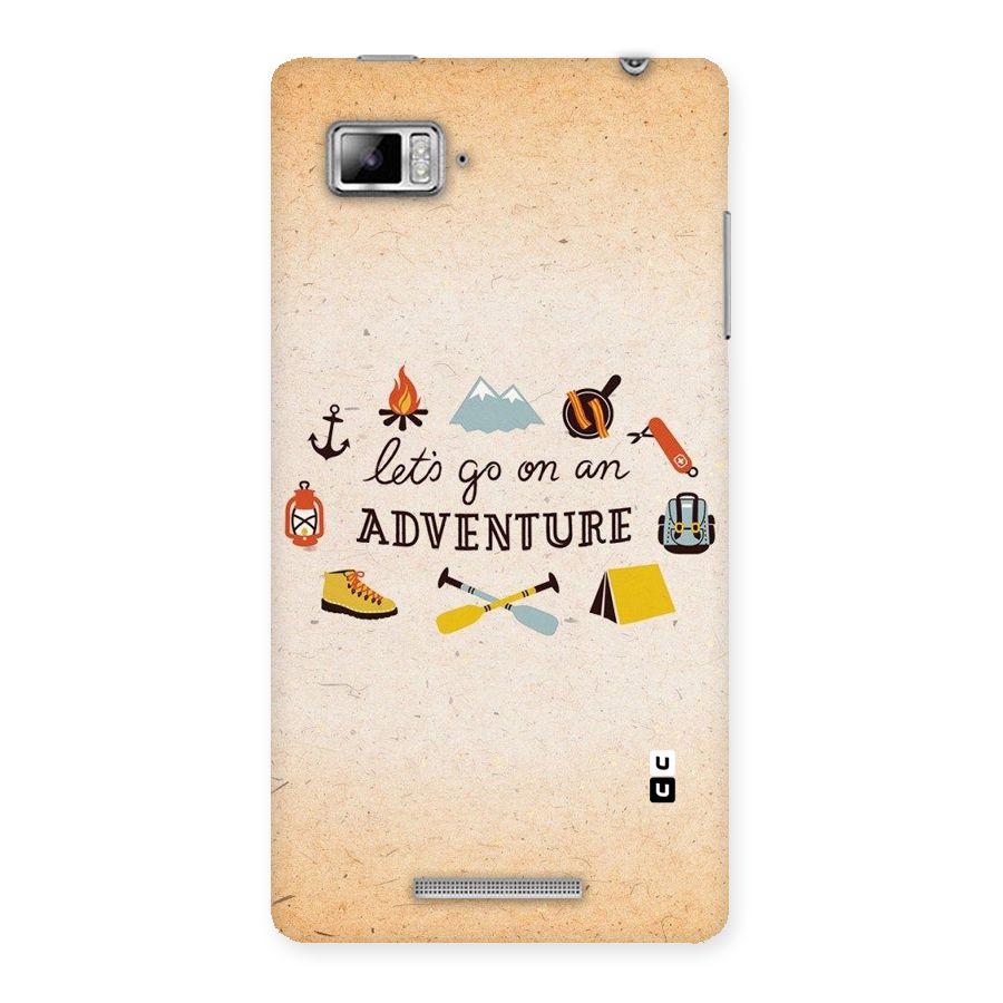 Lets Adventure Life Back Case for Lenovo Vibe Z K910