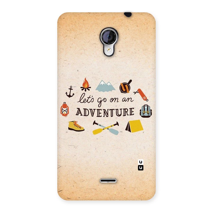 Lets Adventure Life Back Case for Micromax Unite 2 A106