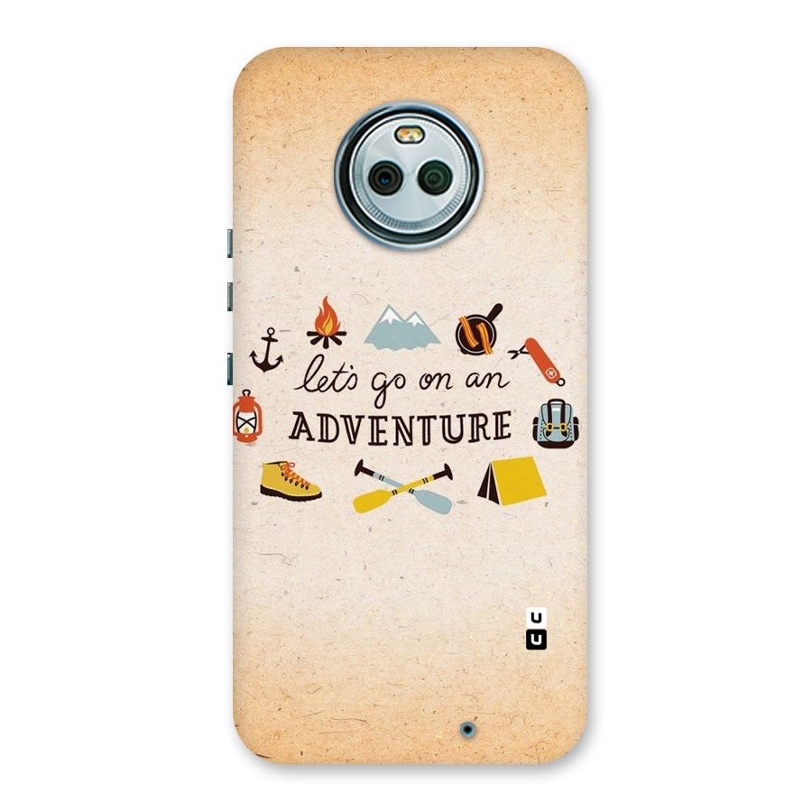 Lets Adventure Life Back Case for Moto X4