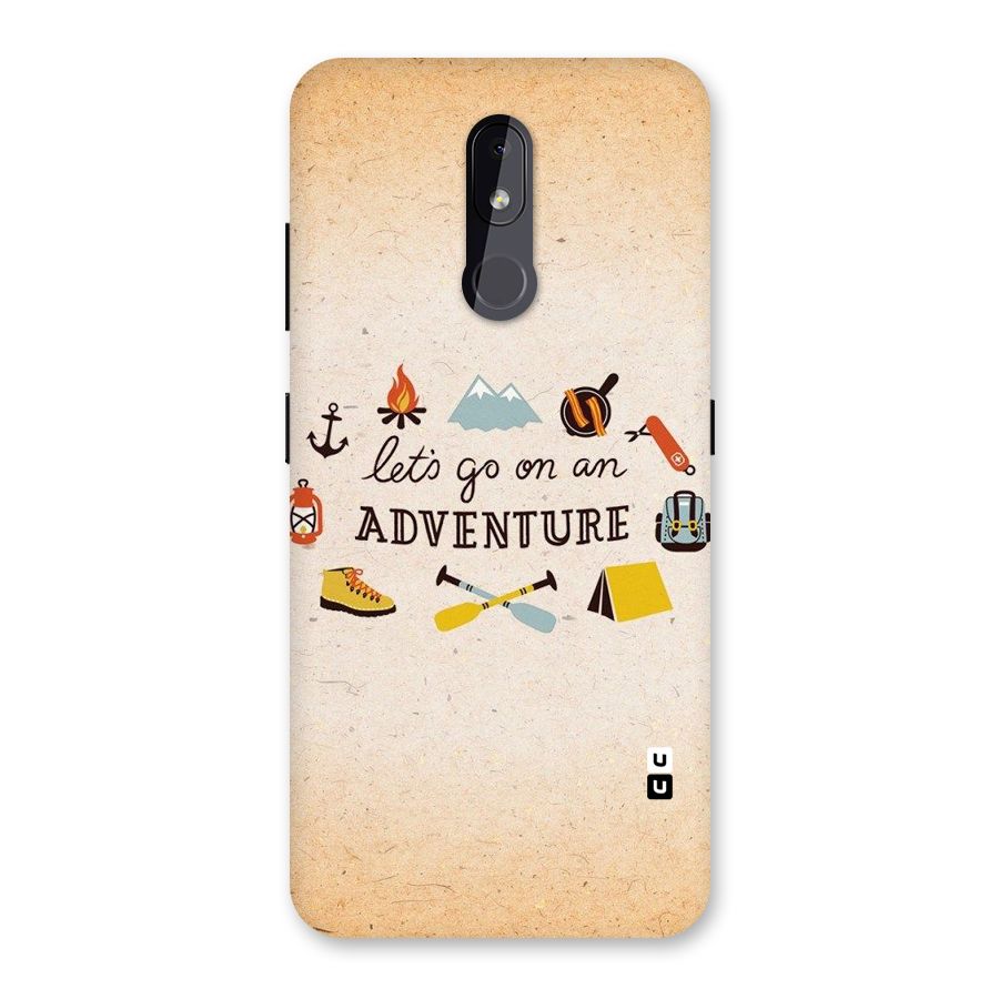 Lets Adventure Life Back Case for Nokia 3.2