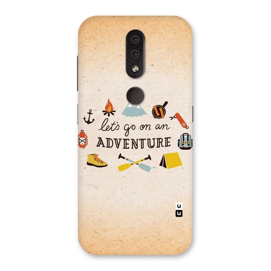 Lets Adventure Life Back Case for Nokia 4.2