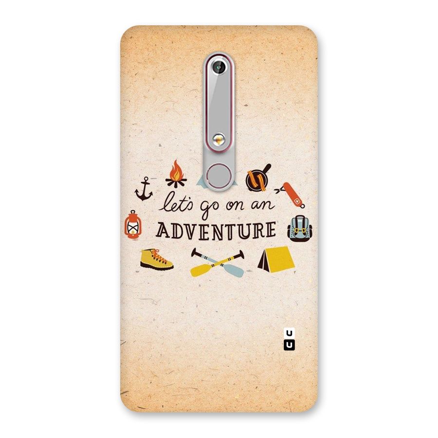 Lets Adventure Life Back Case for Nokia 6.1
