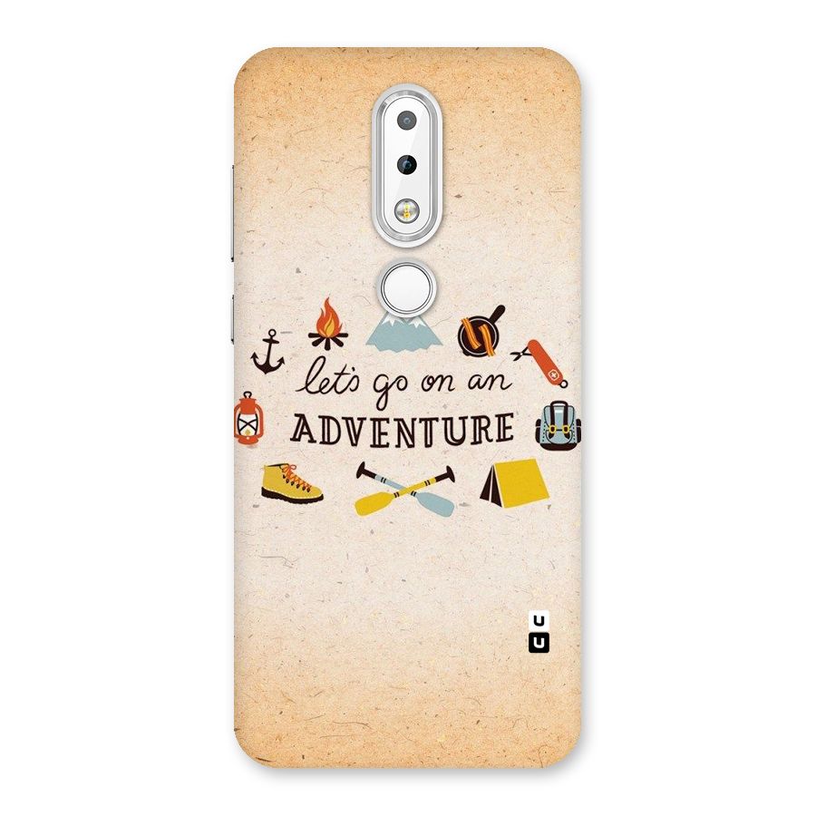 Lets Adventure Life Back Case for Nokia 6.1 Plus