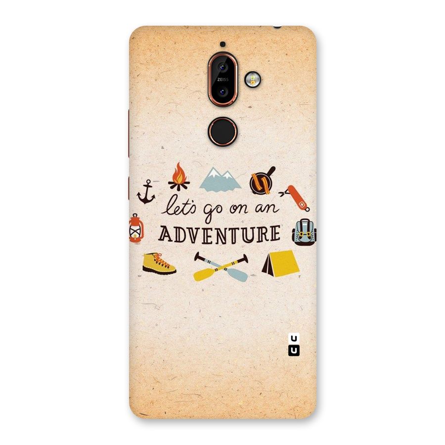 Lets Adventure Life Back Case for Nokia 7 Plus