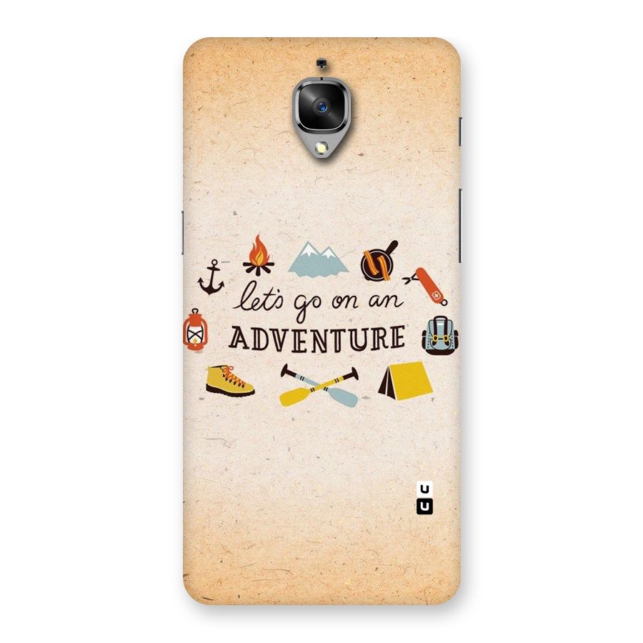 Lets Adventure Life Back Case for OnePlus 3T