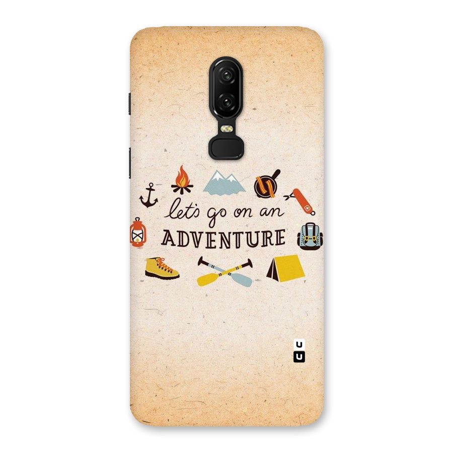 Lets Adventure Life Back Case for OnePlus 6