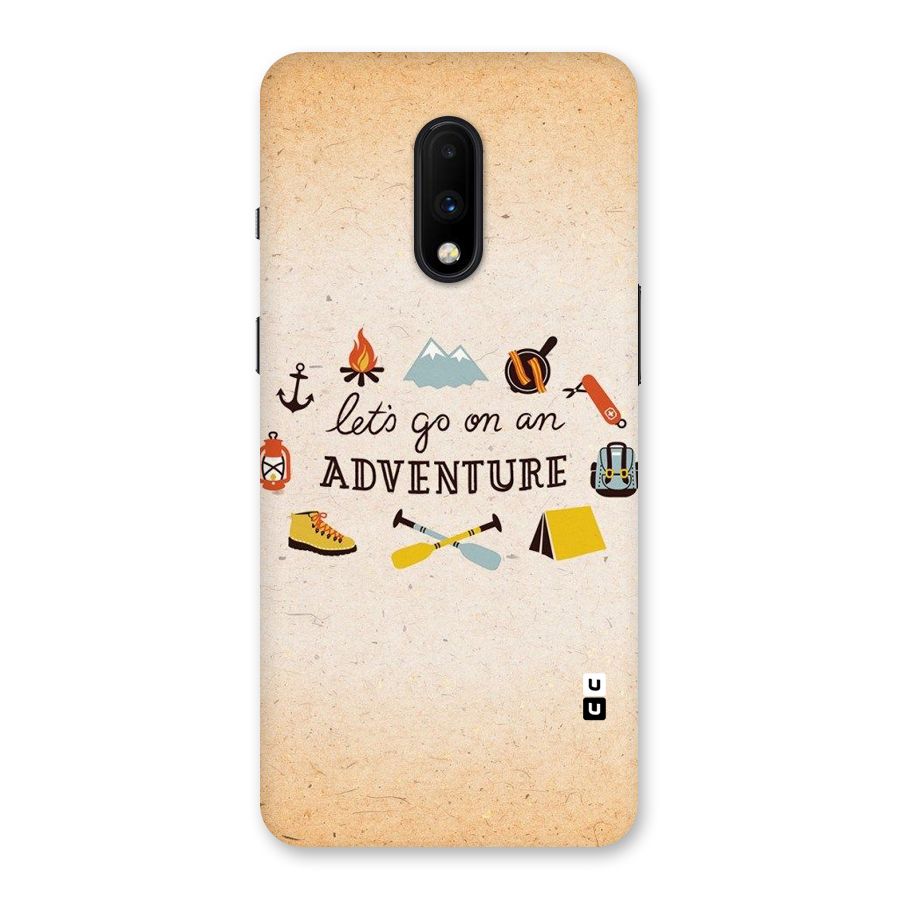 Lets Adventure Life Back Case for OnePlus 7