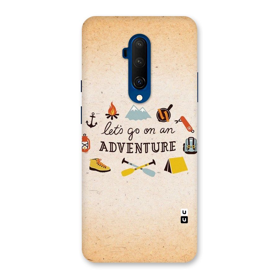 Lets Adventure Life Back Case for OnePlus 7T Pro