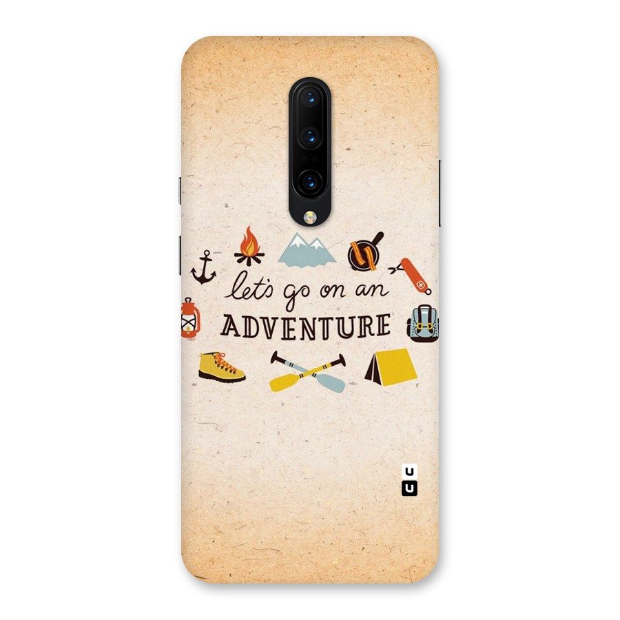 Lets Adventure Life Back Case for OnePlus 7 Pro