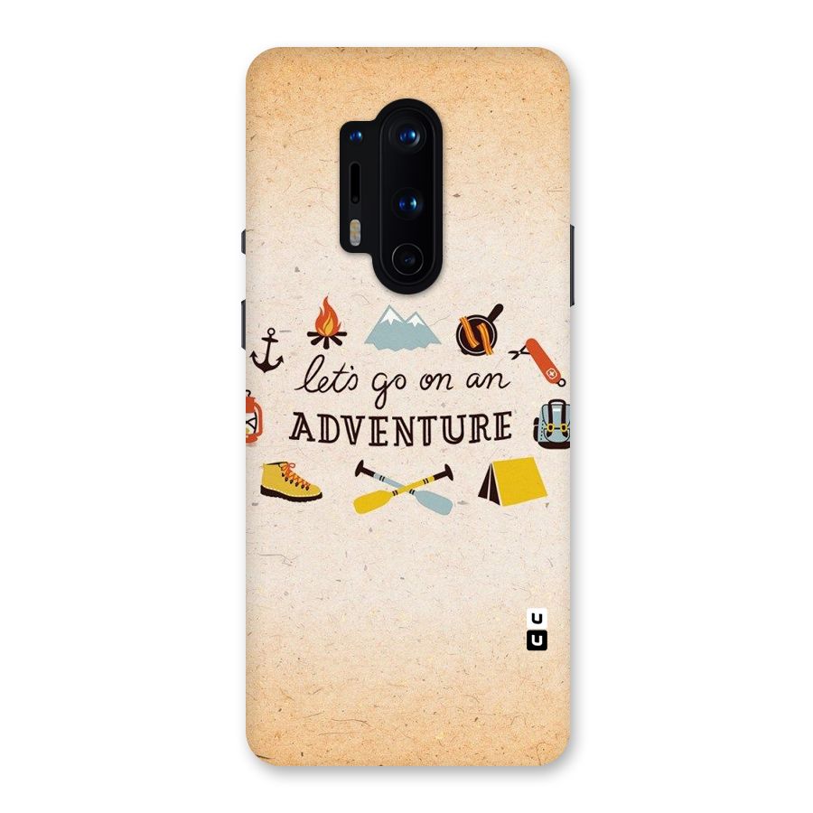 Lets Adventure Life Back Case for OnePlus 8 Pro