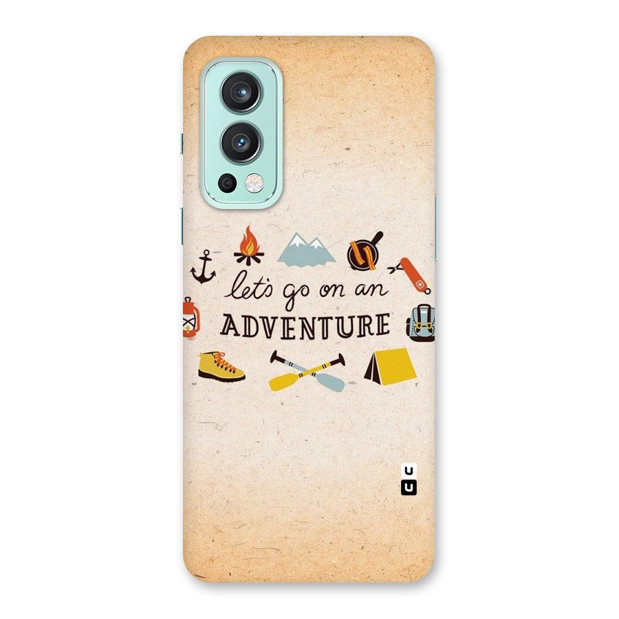 Lets Adventure Life Back Case for OnePlus Nord 2 5G
