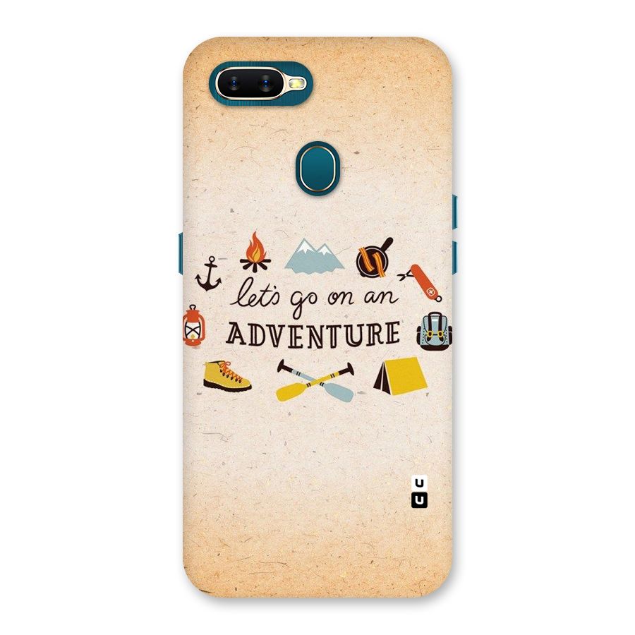 Lets Adventure Life Back Case for Oppo A11k