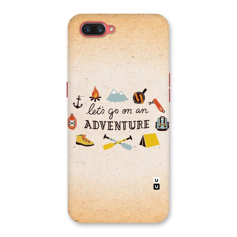 Lets Adventure Life Back Case for Oppo A3s