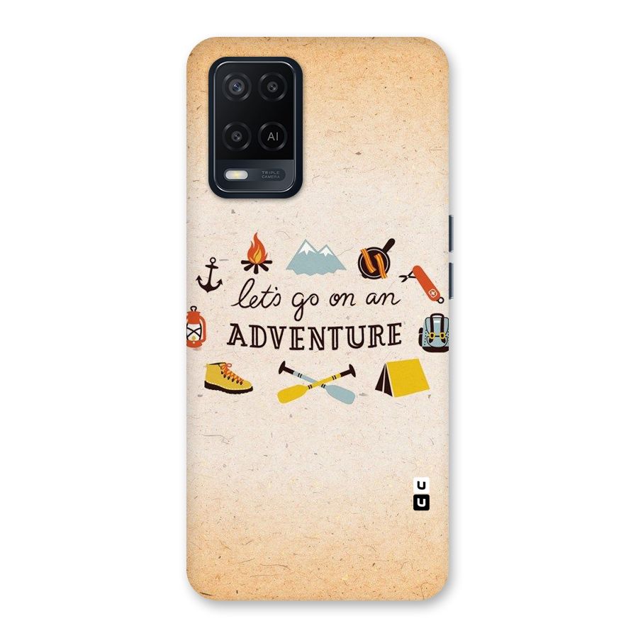 Lets Adventure Life Back Case for Oppo A54