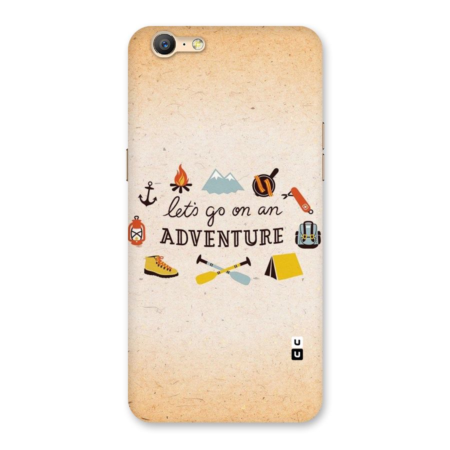 Lets Adventure Life Back Case for Oppo A57