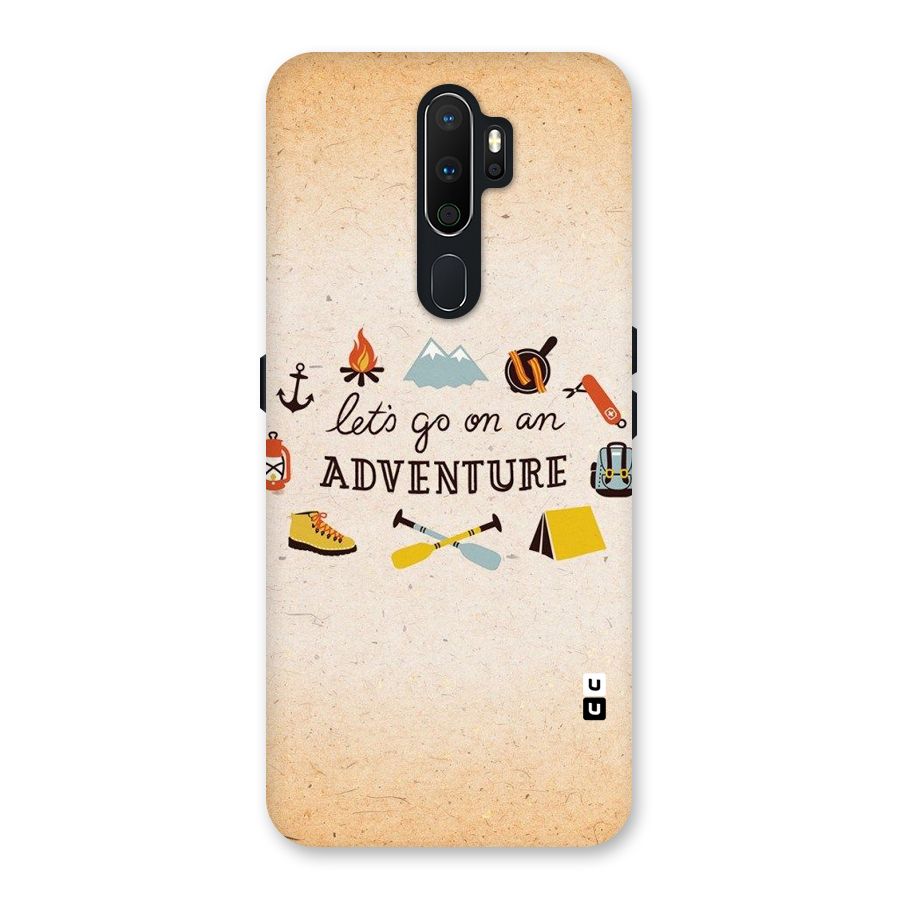 Lets Adventure Life Back Case for Oppo A5 (2020)