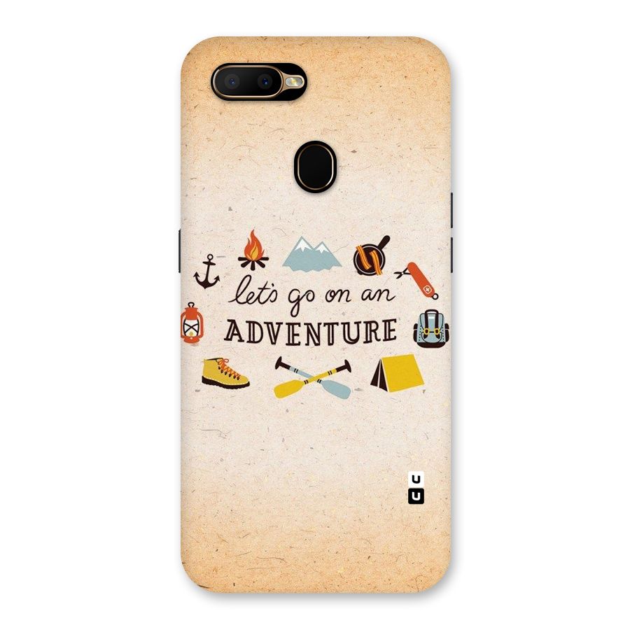 Lets Adventure Life Back Case for Oppo A5s