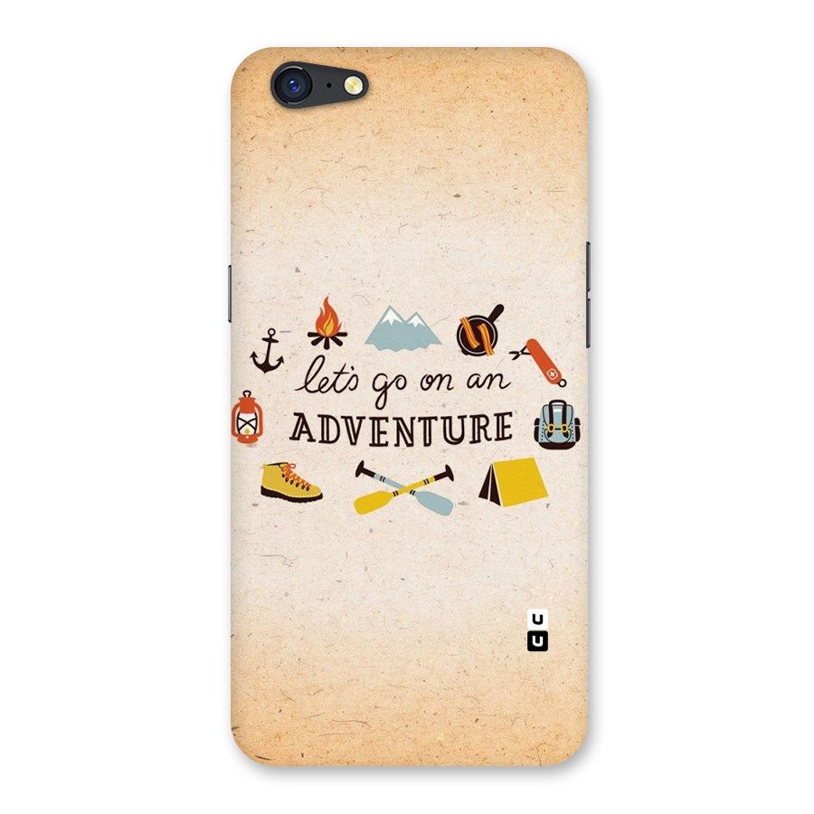Lets Adventure Life Back Case for Oppo A71