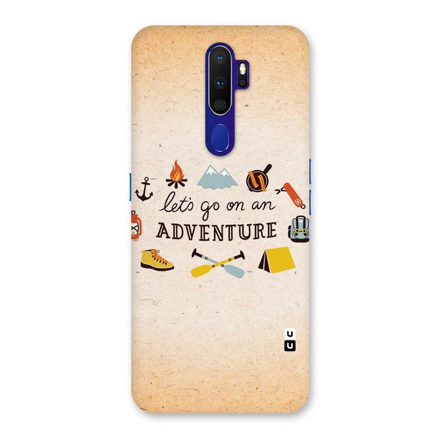 Lets Adventure Life Back Case for Oppo A9 (2020)
