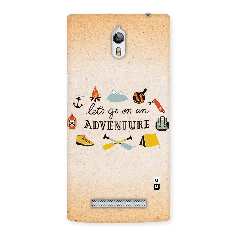 Lets Adventure Life Back Case for Oppo Find 7